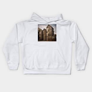 Fishermens Huts at Hastings, East Sussex Kids Hoodie